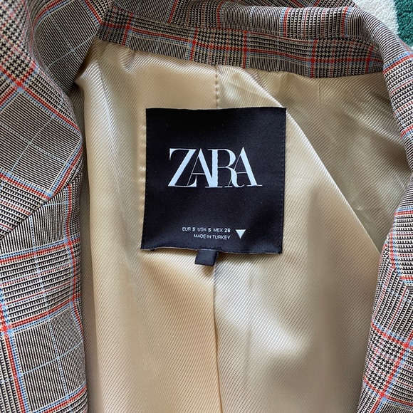Zara oversized check blazer - Picture 5 of 9